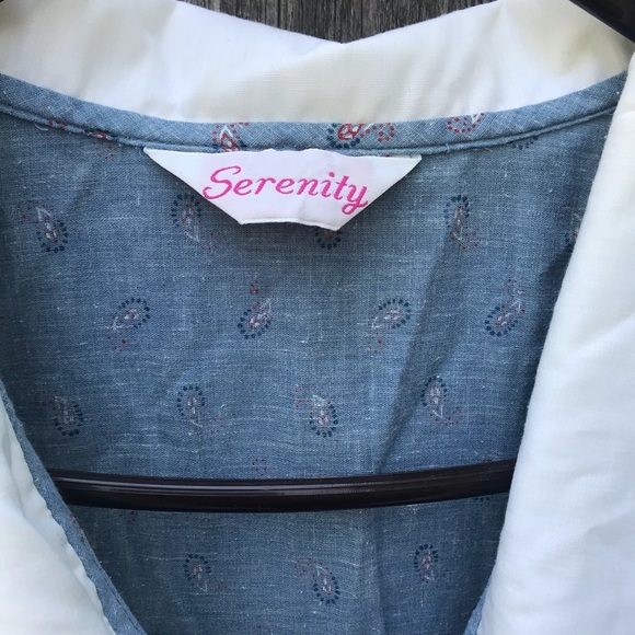 Vintage Maternity blouse size 12 - Picture 5 of 8